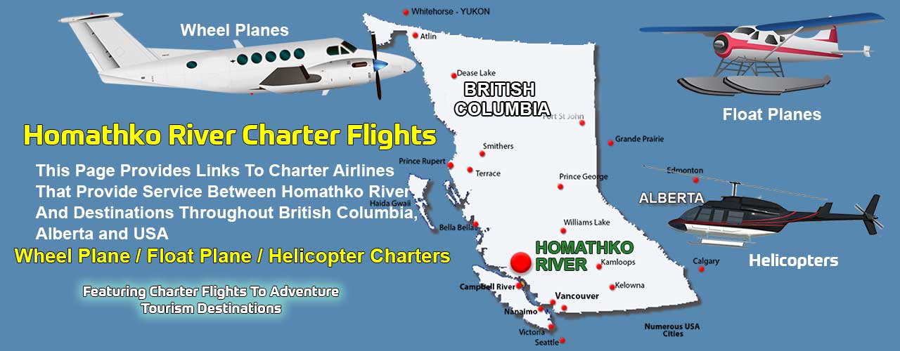 Homathko River BC Air Charter Directory
